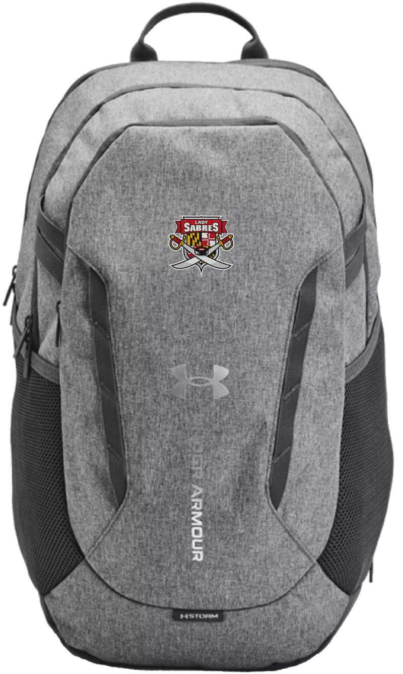 SOMD Lady Sabres UA Hustle 6.0 Team Backpack