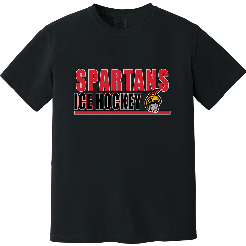 Seacoast Spartans Heavyweight Ring Spun Tee