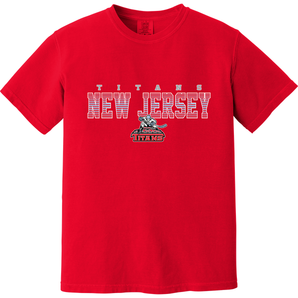 NJ Titans Heavyweight Ring Spun Tee