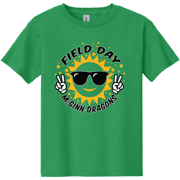 McGinn Elementary 3rd Grade Youth Heavy Cotton 100% Cotton T-Shirt
