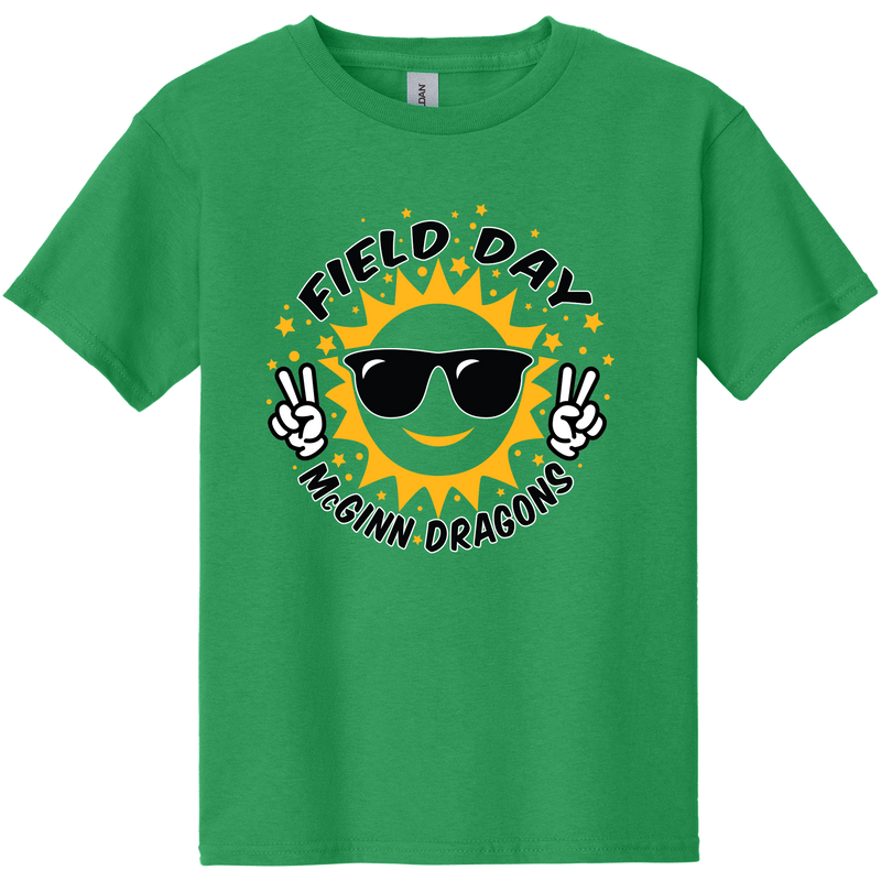 McGinn Elementary 3rd Grade Youth Heavy Cotton 100% Cotton T-Shirt