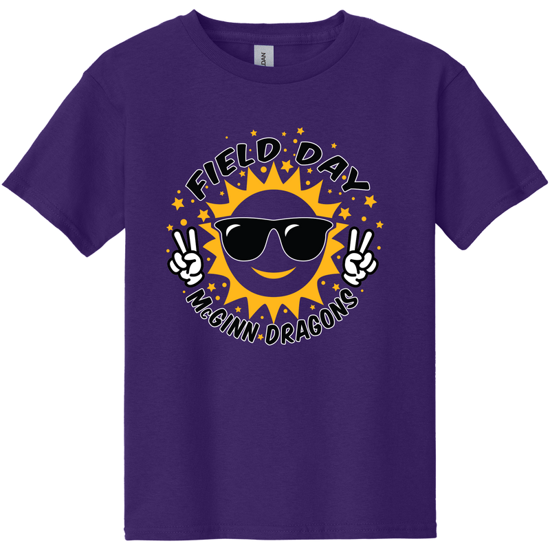McGinn Elementary 1st Grade Youth Heavy Cotton 100% Cotton T-Shirt