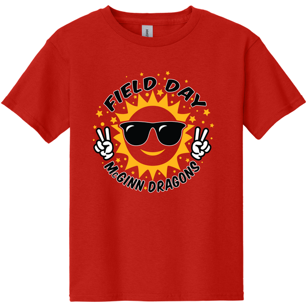 McGinn Elementary 2nd Grade Youth Heavy Cotton 100% Cotton T-Shirt