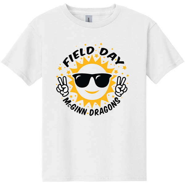 McGinn Elementary Kindergarten Youth Heavy Cotton 100% Cotton T-Shirt