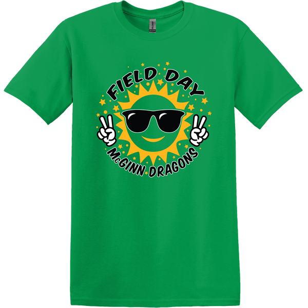 McGinn Elementary 3rd Grade Adult Heavy Cotton 100% Cotton T-Shirt