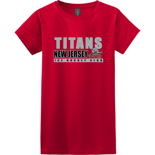 NJ Titans Softstyle Ladies' T-Shirt