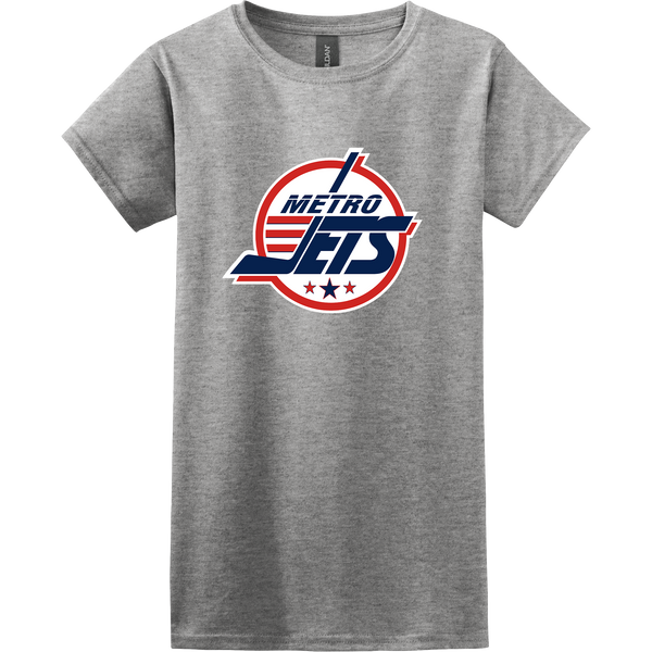 Metro Jets Softstyle Ladies T-Shirt