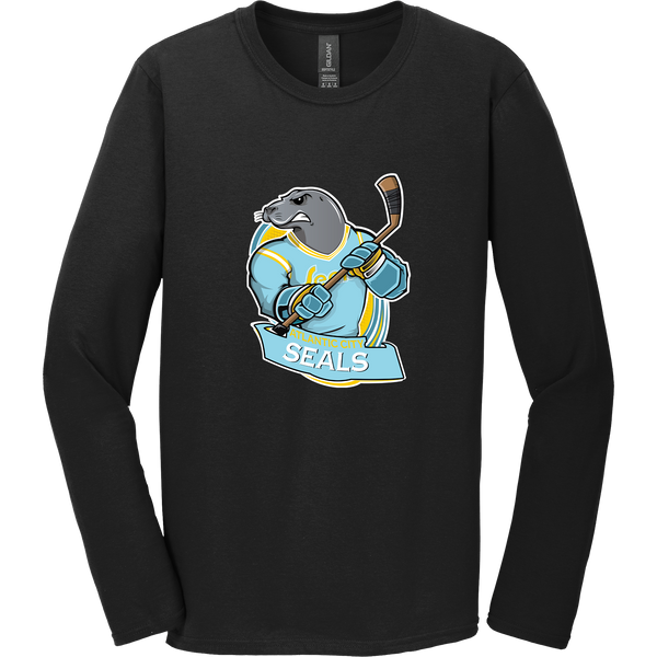 Atlantic City Seals Softstyle Long Sleeve T-Shirt
