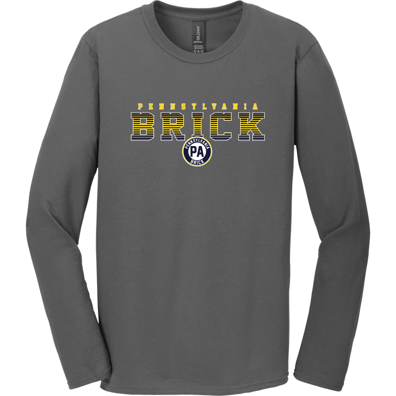 PA Brick Softstyle Long Sleeve T-Shirt