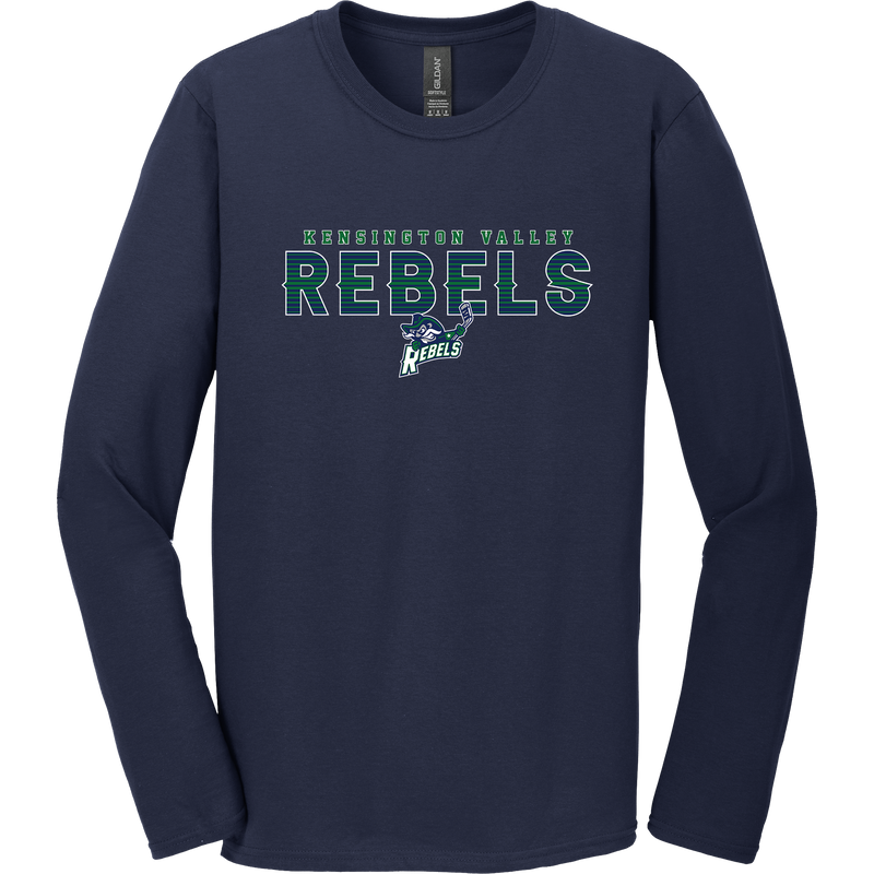 Kensington Valley Rebels Softstyle Long Sleeve T-Shirt
