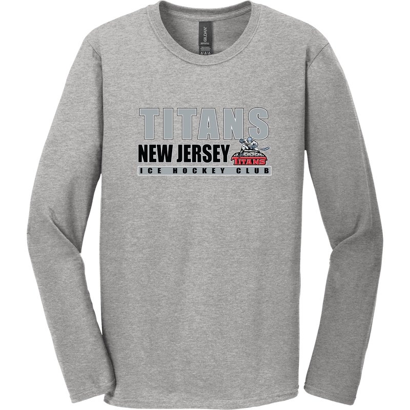 NJ Titans Softstyle Long Sleeve T-Shirt