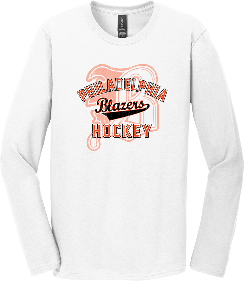 Philadelphia Blazers Softstyle Long Sleeve T-Shirt