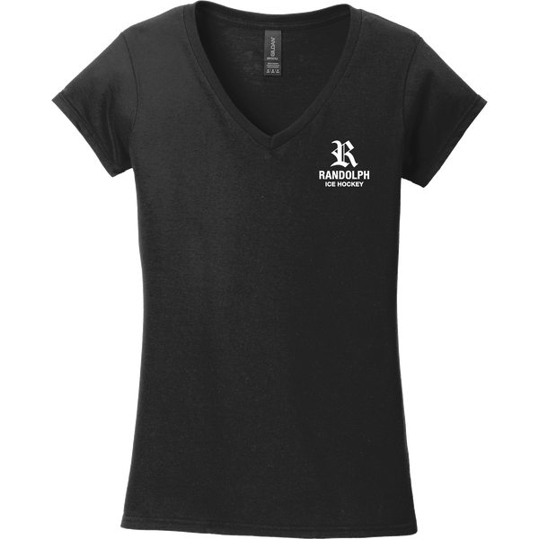 Randolph Hockey Softstyle Ladies Fit V-Neck T-Shirt