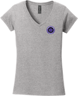 PA Roses Softstyle Ladies Fit V-Neck T-Shirt