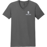 Midd South Athletics Softstyle V-Neck T-Shirt