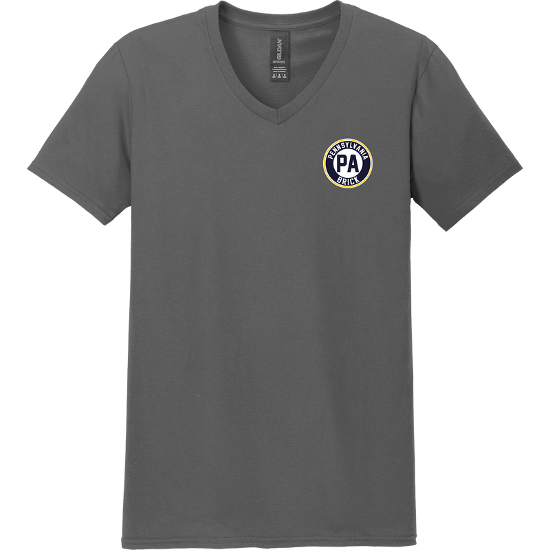 PA Brick Softstyle V-Neck T-Shirt