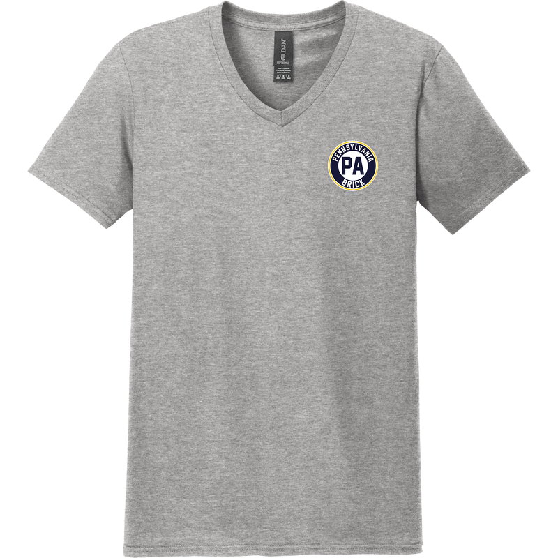 PA Brick Softstyle V-Neck T-Shirt