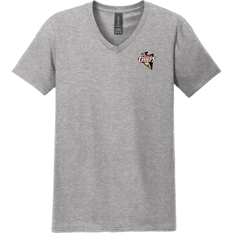 Mercer Chiefs Softstyle V-Neck T-Shirt