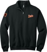 Biggby Coffee AAA NuBlend 1/4-Zip Cadet Collar Sweatshirt