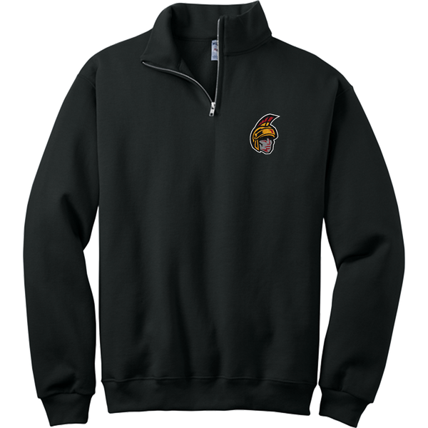 Seacoast Spartans NuBlend 1/4-Zip Cadet Collar Sweatshirt