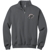 Allegheny Badgers NuBlend 1/4-Zip Cadet Collar Sweatshirt