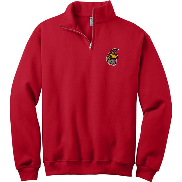 Seacoast Spartans NuBlend 1/4-Zip Cadet Collar Sweatshirt