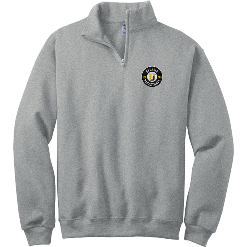 Upland Basketball NuBlend 1/4-Zip Cadet Collar Sweatshirt