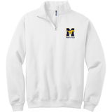 Marlboro Track and Field NuBlend 1/4-Zip Cadet Collar Sweatshirt