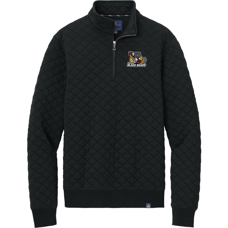 Dupage Black Bears Brooks Brothers Diamond Quilt 1/4-Zip