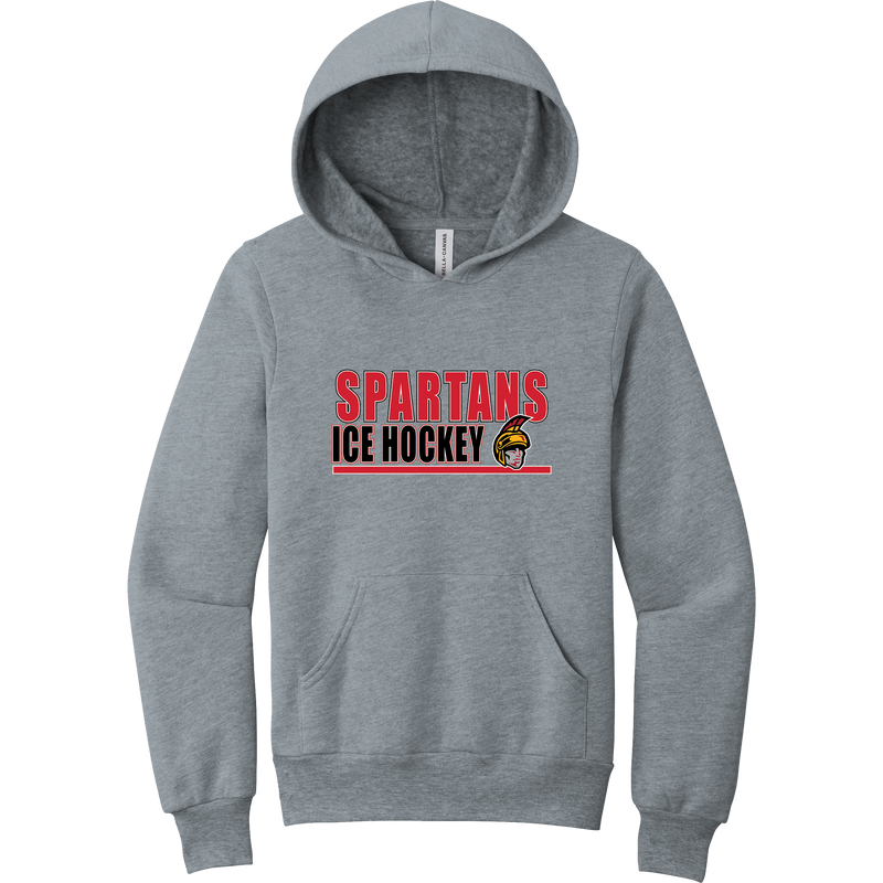 Seacoast Spartans Youth Sponge Fleece Pullover Hoodie