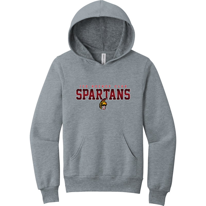 Seacoast Spartans Youth Sponge Fleece Pullover Hoodie