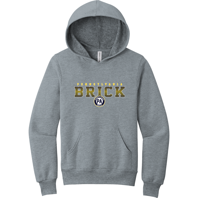 PA Brick Youth Sponge Fleece Pullover Hoodie