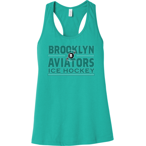 Brooklyn Aviators Womens Jersey Racerback Tank