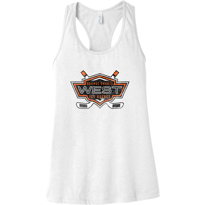 Orange County West Womens Jersey Racerback Tank