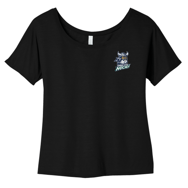 Hard Edge Hockey Womens Slouchy Tee