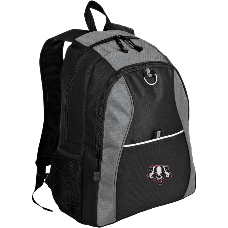 Scary Badgers Contrast Honeycomb Backpack