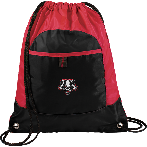 Scary Badgers Pocket Cinch Pack