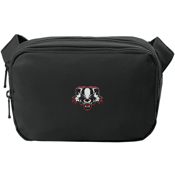 Scary Badgers Matte Dual-Compartment Crossbody