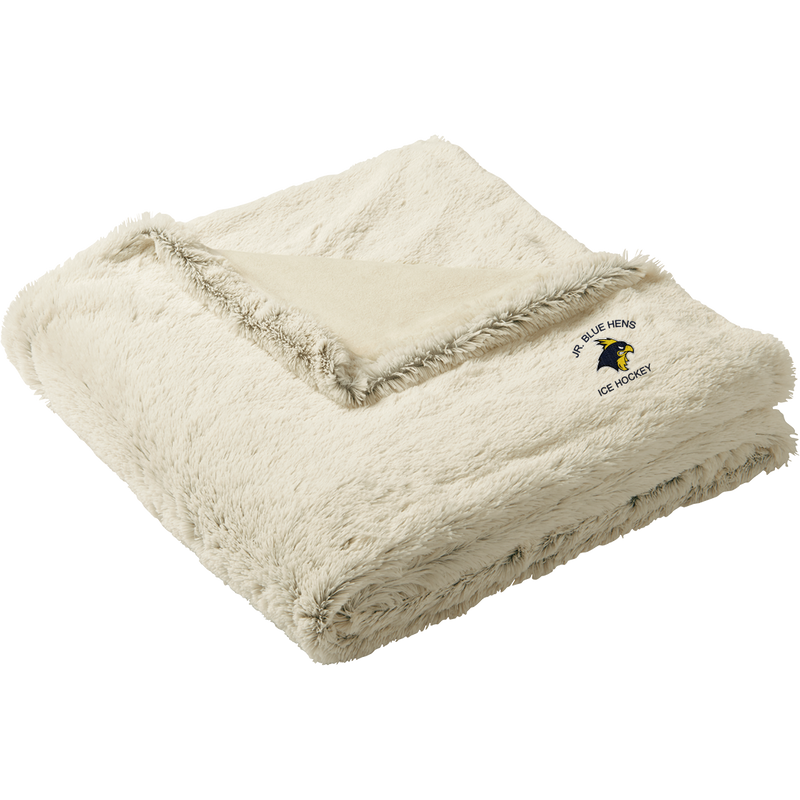 Delaware Jr. Blue Hens Faux Fur Blanket