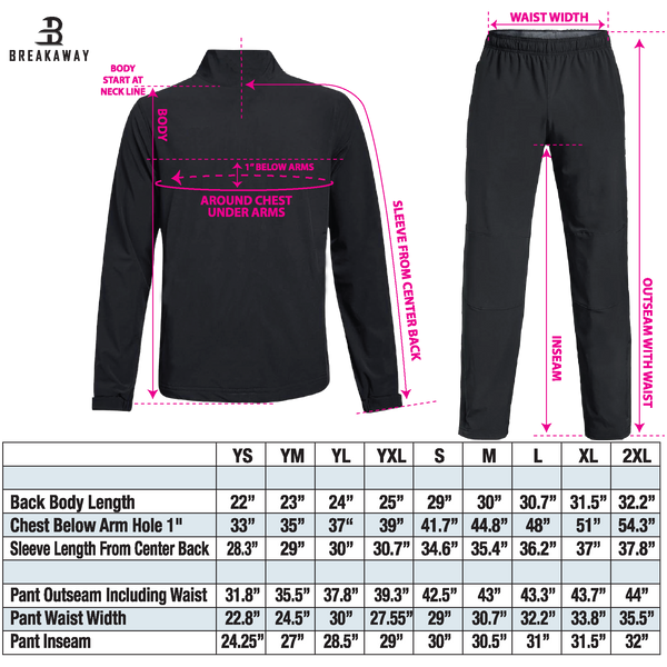 Youth Breakaway Lightweight Warm Up Jacket (Chelsea Chiefs)