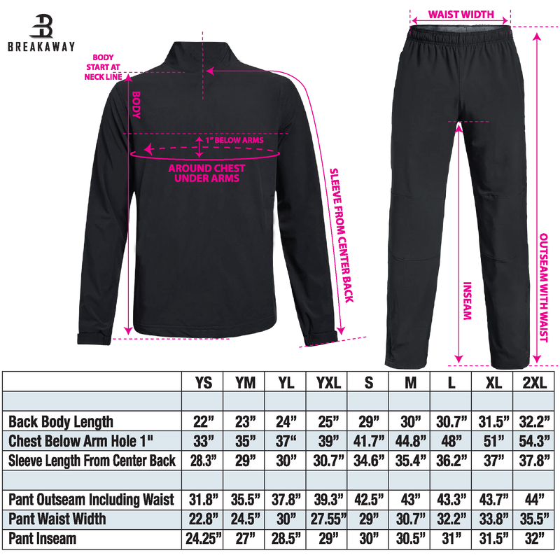 Youth Breakaway Lightweight Warm Up Jacket (Chelsea Chiefs)