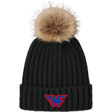 Mid-Fairfield Faux Fur Pom Beanie