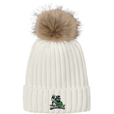 Atlanta Madhatters Faux Fur Pom Beanie