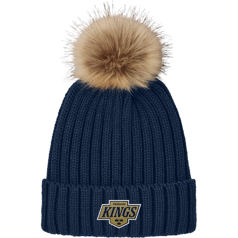 Skylands Kings Faux Fur Pom Beanie