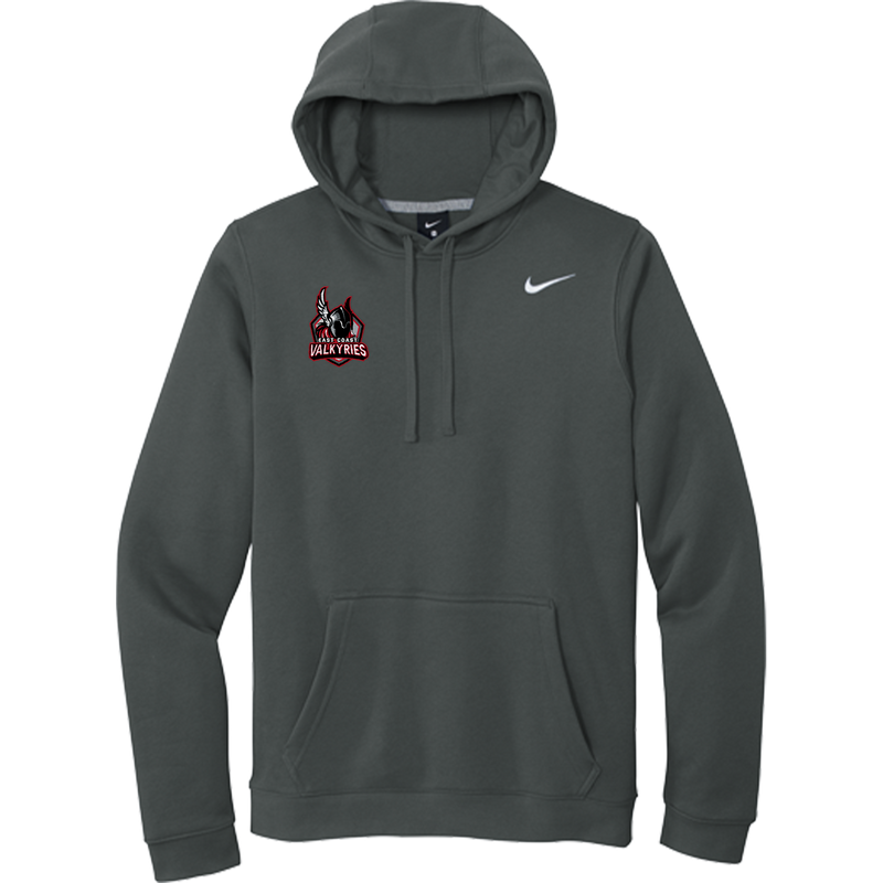 NJ Valkyries Nike Club Fleece Pullover Hoodie