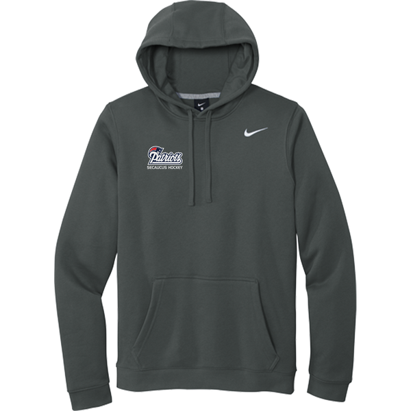 Secaucus Patriots Nike Club Fleece Pullover Hoodie