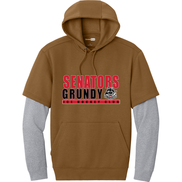 Grundy Senators Tough Fleece Layered Hoodie