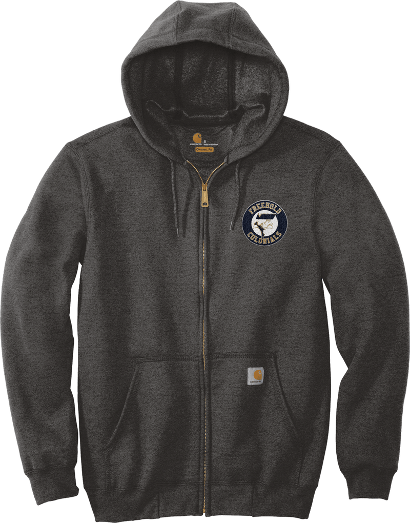 FRC Freehold Colonials Carhartt Midweight Hooded Zip-Front Sweatshirt