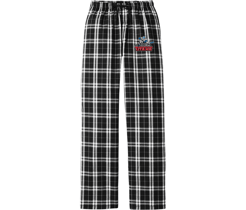 NJ Titans Women's Flannel Plaid Pant