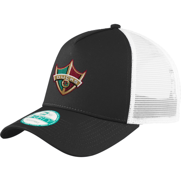 Delaware Ducks New Era Snapback Trucker Cap